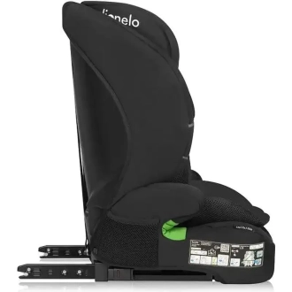 Автокрісло 76–150 см Lionelo Levi Fix i-Size Black Carbon/Чорний - Фото 2