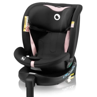 Автокрісло 40–150 см Lionelo Navy i-Size Black Pink/Чорно-рожевий - Фото 3
