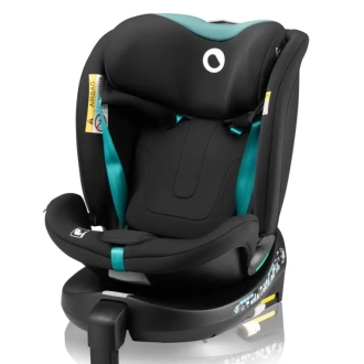 Автокрісло 40–150 см Lionelo Navy i-Size Black Turquoise/Чорно-бірюзовий - Фото 2