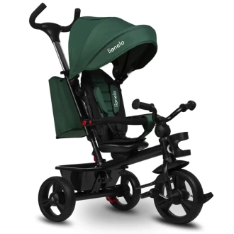 Велосипед триколісний Lionelo Haari Green Emerald/Зелений - Фото 3