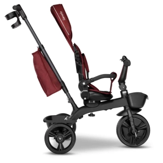 Велосипед триколісний Lionelo Kori Burgundy Red/Бордовий - Фото 2