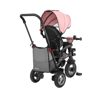 Велосипед триколісний Lionelo Tris Candy Rose/Grey/Сіро-рожевий - Фото 4