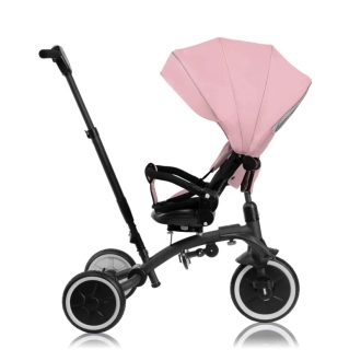 Велосипед триколісний Lionelo Tris Plus Pink Rose/Рожевий - Фото 1