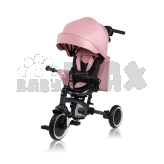 Велосипед триколісний Lionelo Tris Plus Pink Rose/Рожевий