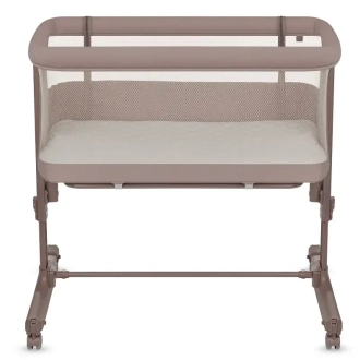 Ліжечко приставне 3 в 1 Lionelo Aurora Beige Taupe/Темно-бежевий - Фото 11