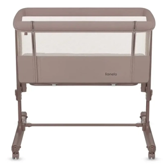 Ліжечко приставне 3 в 1 Lionelo Aurora Beige Taupe/Темно-бежевий - Фото 5