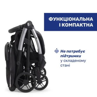 Коляска прогулянкова Chicco Goody XPlus Чорний - Фото 12
