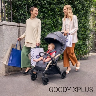 Коляска прогулянкова Chicco Goody XPlus Чорний - Фото 1