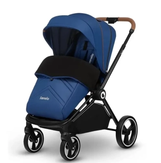 Коляска 2 в 1 Lionelo Mika Blue Navy/Синий - Фото 5