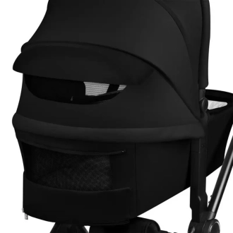 Коляска 2 в 1 Lionelo Mika Plus Black Onyx/Черный - Фото 1