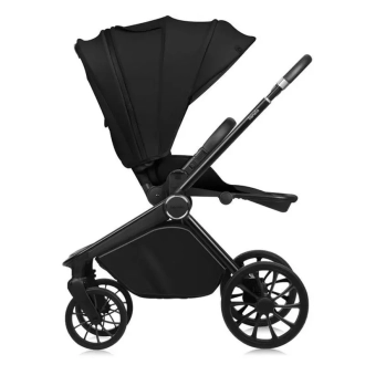 Коляска 2 в 1 Lionelo Mika Plus Black Onyx/Черный - Фото 3