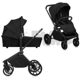 Коляска 2 в 1 Lionelo Mika Plus Black Onyx/Черный
