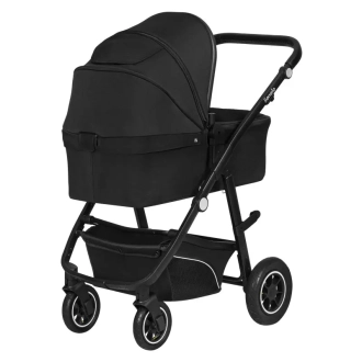 Коляска 3 в 1 Lionelo Bianka Black Onyx/Черный - Фото 2