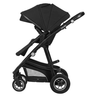 Коляска 3 в 1 Lionelo Bianka Black Onyx/Черный - Фото 4