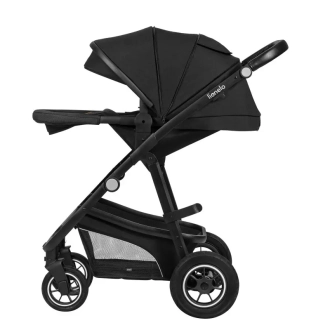 Коляска 3 в 1 Lionelo Bianka Black Onyx/Черный - Фото 5