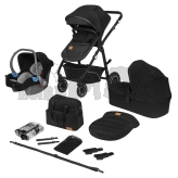 Коляска 3 в 1 Lionelo Bianka Black Onyx/Черный