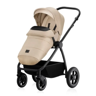 Коляска 3 в 1 Lionelo Meril Beige Sand/Бежевый - Фото 2