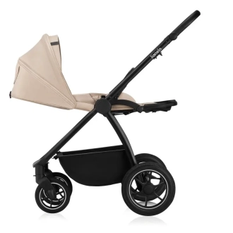 Коляска 3 в 1 Lionelo Meril Beige Sand/Бежевый - Фото 4
