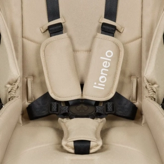 Коляска 3 в 1 Lionelo Meril Beige Sand/Бежевый - Фото 6