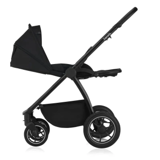 Коляска 3 в 1 Lionelo Meril Black Onyx/Черный - Фото 3