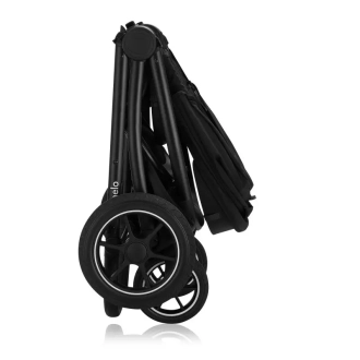 Коляска 3 в 1 Lionelo Meril Black Onyx/Черный - Фото 6