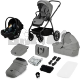 Коляска 3 в 1 Lionelo Meril Grey Stone/Серый