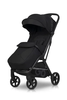 Коляска прогулянкова EasyGo Trix Black/Чорний - Фото 1