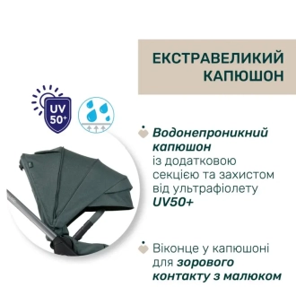 Коляска 2 в 1 Chicco Bellagio 2 Серо-зеленый - Фото 5