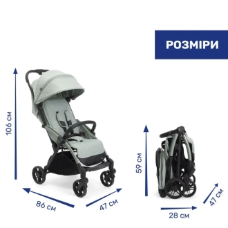 Коляска прогулочная Chicco Goody XPlus Мятный - Фото 4