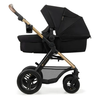 Коляска 3 в 1 Kinderkraft Moov 2 Air Pure Black/Черный - Фото 3