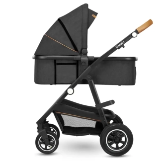 Коляска 2 в 1 Lionelo Amber Grey Graphite/Графитовый - Фото 3