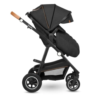 Коляска 2 в 1 Lionelo Amber Grey Graphite/Графитовый - Фото 6