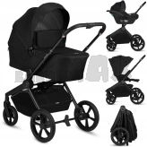 Коляска 3 в 1 Lionelo Freya Black Onyx/Черный