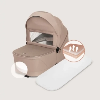 Коляска 3 в 1 Lionelo Freya Beige Sand/Бежевый - Фото 4
