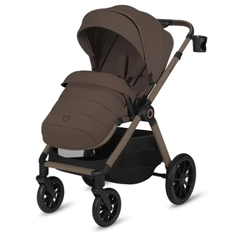 Коляска 3 в 1 Lionelo Layla Beige Taupe/Коричневый - Фото 1