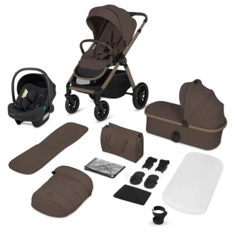 Коляска 3 в 1 Lionelo Layla Beige Taupe/Коричневый - Фото 2