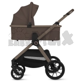 Коляска 3 в 1 Lionelo Layla Beige Taupe/Коричневый