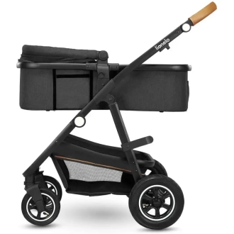 Коляска 3 в 1 Lionelo Amber Grey Graphite/Графітовий - Фото 1