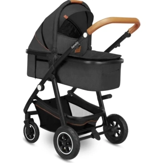 Коляска 3 в 1 Lionelo Amber Grey Graphite/Графітовий - Фото 4