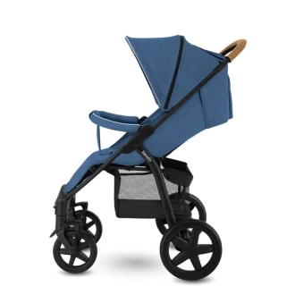 Коляска прогулочная Lionelo Annet Plus Blue Denim/Синий - Фото 3