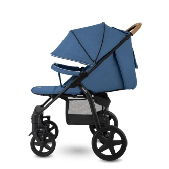 Коляска прогулочная Lionelo Annet Plus Blue Denim/Синий - Фото 4
