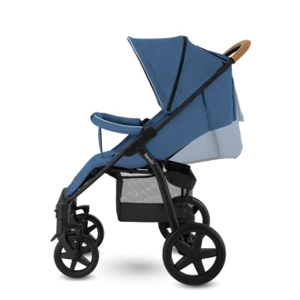 Коляска прогулочная Lionelo Annet Plus Blue Denim/Синий - Фото 5