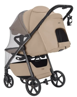 Коляска прогулянкова Carrello Bravo Carbon CRL-5530 Ketch Beige /1/ Бежевий - Фото 3