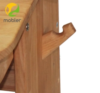 Парта дитяча Mobler з стільцем, зростаючі 60×54 см Натуральний - Фото 9