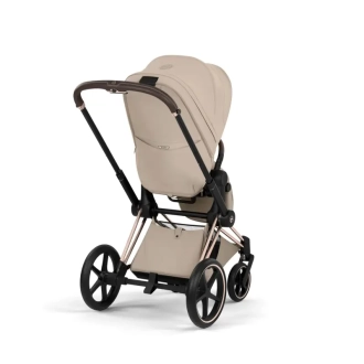 Чохол тканинний для прогулянкового блоку Cybex Priam Style Cozy Beige/Бежевий - Фото 3