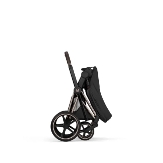 Чохол тканинний для прогулянкового блоку Cybex Priam Style Sepia Black/Чорний - Фото 3