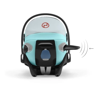 Автокресло 45–87 см Cybex Cloud T i-Size by Jeremy Scott Car/Бирюзовый - Фото 3