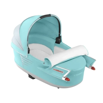 Люлька Cybex Priam Lux by Jeremy Scott Car/Бирюзовый - Фото 4