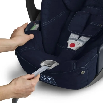 Автокресло 45–87 см Cybex Cloud T i-Size Rebellious Luxury/Темно-синий - Фото 2