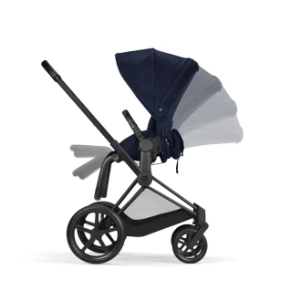 Чехол тканевый для прогулочного блока Cybex Priam Rebellious Luxury/Темно-синий - Фото 1